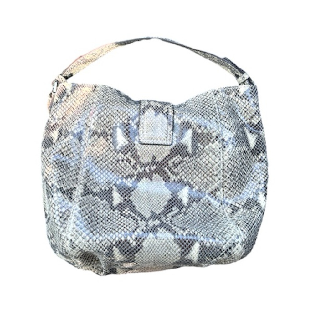 Michael Kors Python Embossed Jenna Tote - image 1